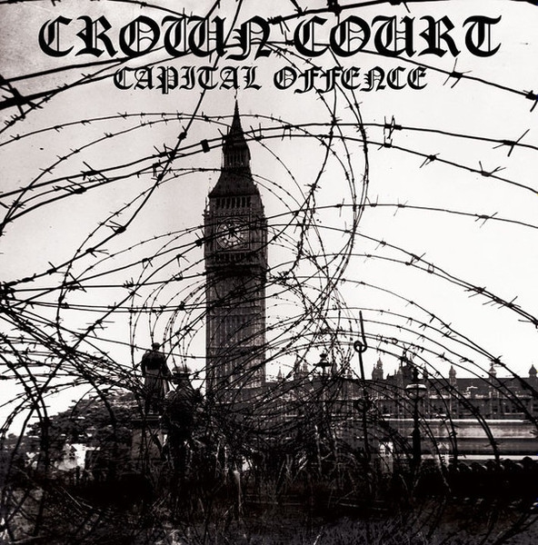 Crown Court – Capital Offence LP Klappcover transparent splatter 500 Ex.