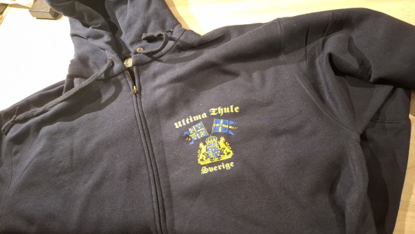 ULTIMA THULE - SVERIGE Kapuzenzipper navy XL